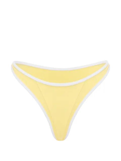 Hailey piped bikini bottoms by FAE SWIM