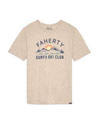 Boys' Graphic Surf & Ski Club Tee - Big Kid by FAHERTY