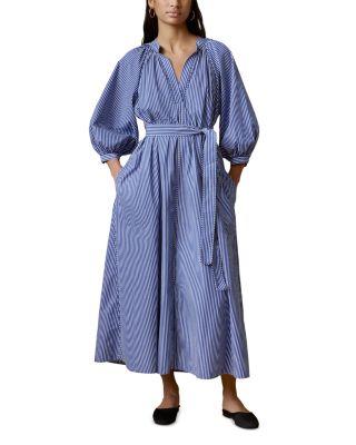 Coastal Poplin Kaia Dress by FAHERTY
