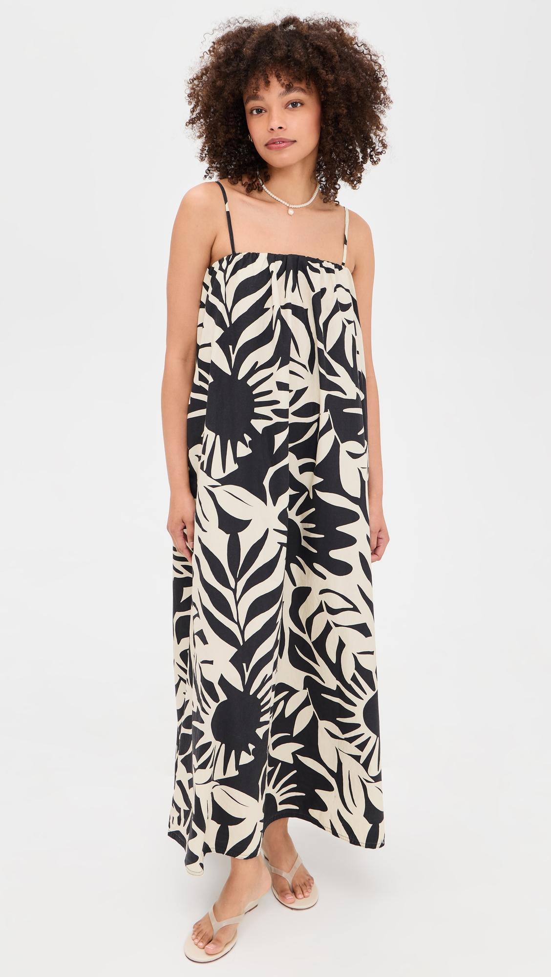 Coastal Poplin Kaua Dress by FAHERTY