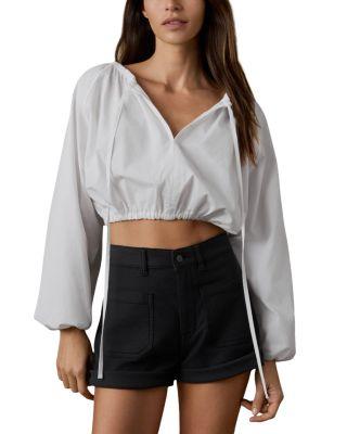Coastal Poplin Nera Top by FAHERTY