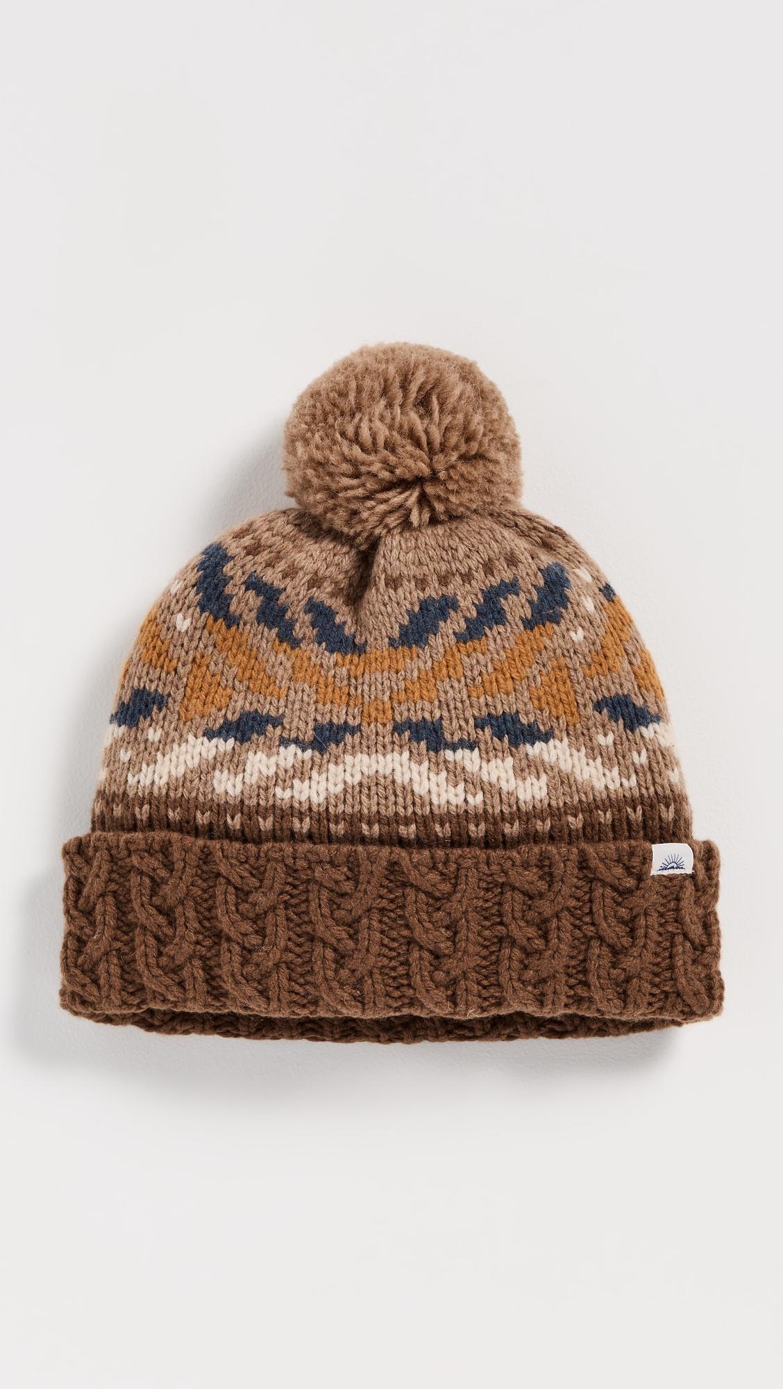 Color Pop Fair Isle Beanie by FAHERTY