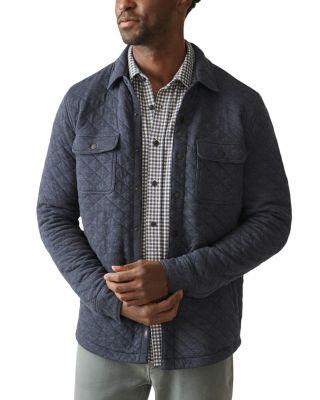 Epic Cotton Blend Fleece Quilted Jacket by FAHERTY