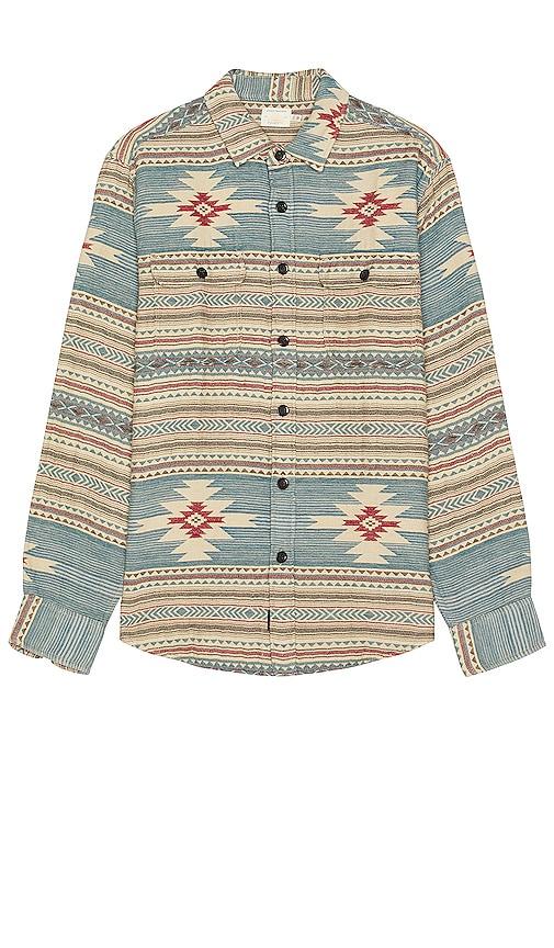 Faherty Canyon Overshirt in Brown by FAHERTY
