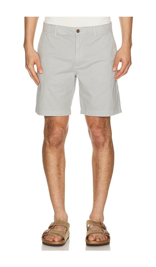 Faherty Essential Chino Shorts in Grey by FAHERTY