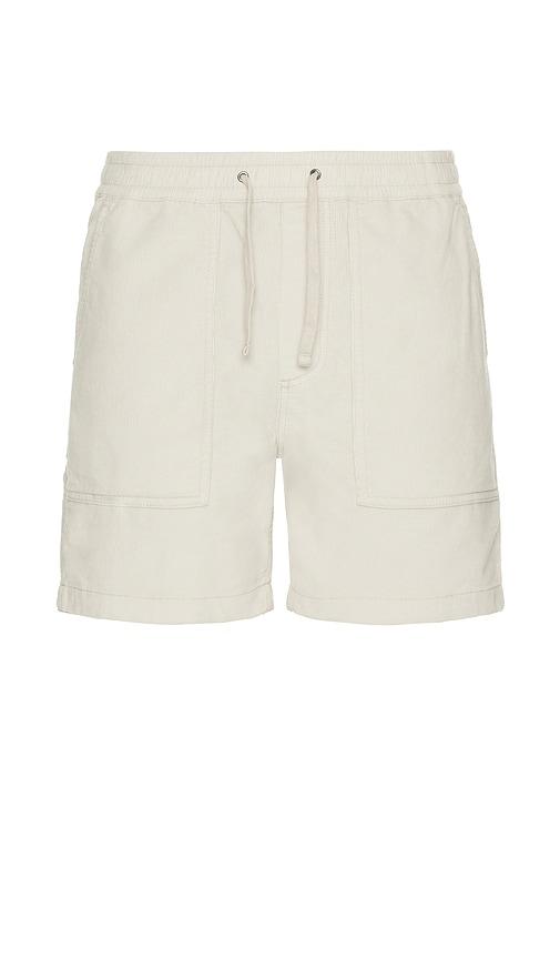 Faherty Essential Corduroy Shorts in Cream by FAHERTY Faherty Essential Corduroy Shorts in Cream by FAHERTY