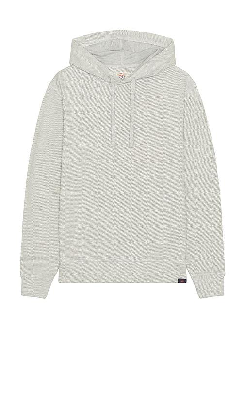 Faherty Legend Hoodie in Light Grey by FAHERTY