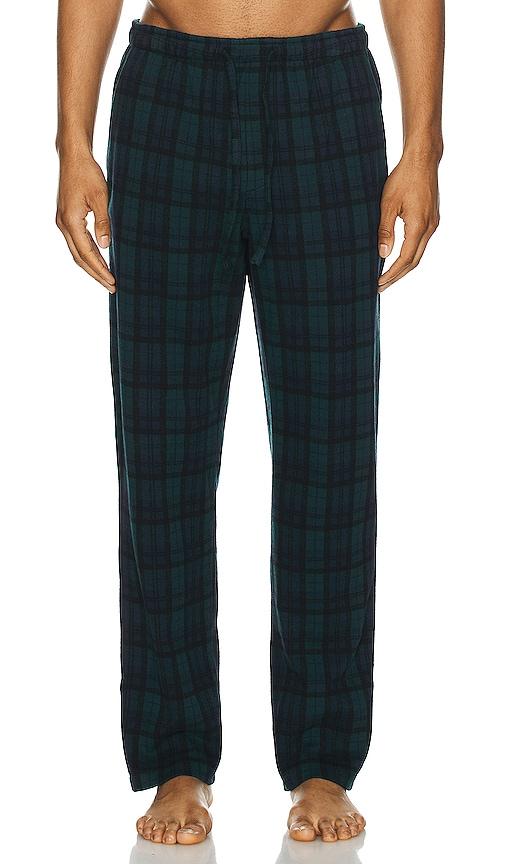 Faherty Legend Pajama Pant in Black by FAHERTY
