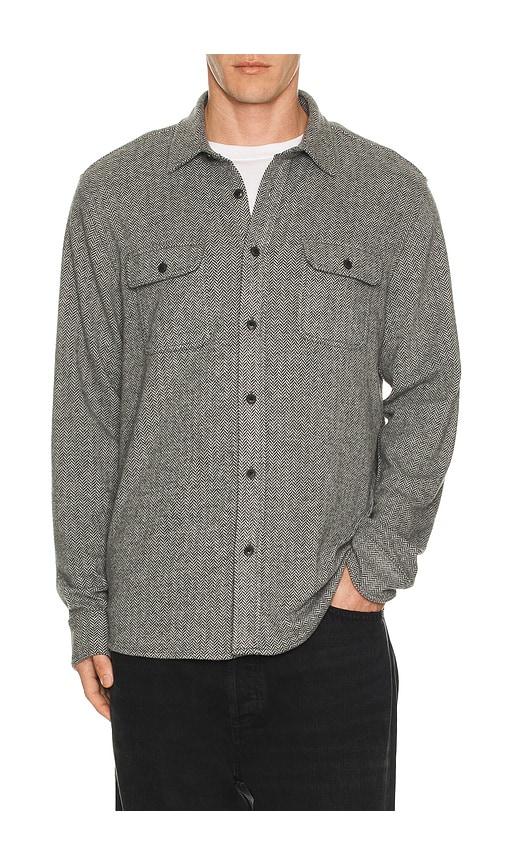 Faherty Legend Sweater Shirt in Grey by FAHERTY
