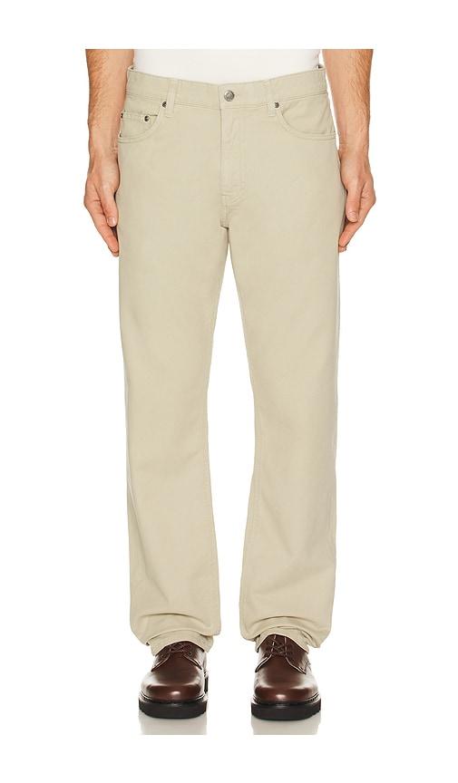 Faherty Reserve Twill 5 Pocket Pant in Grey by FAHERTY