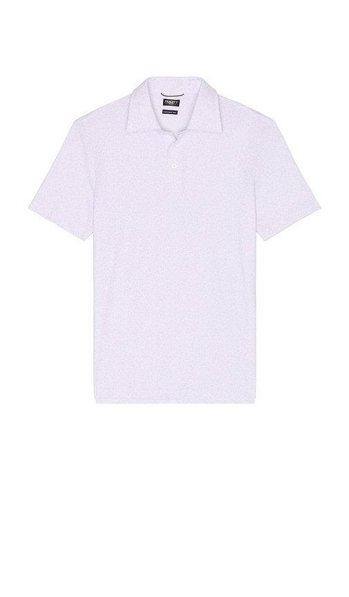 Faherty Short Sleeve Movement Pique Polo in Pink by FAHERTY Faherty Short Sleeve Movement Pique Polo in Pink by FAHERTY