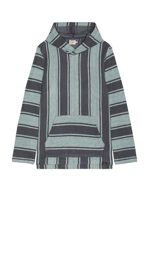 Faherty Whitewater Hoodie in Blue by FAHERTY