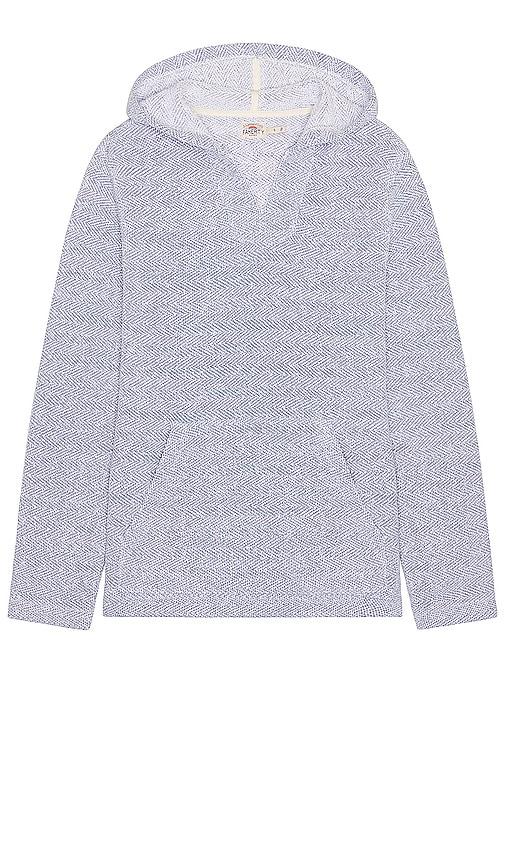 Faherty Whitewater Hoodie in White by FAHERTY