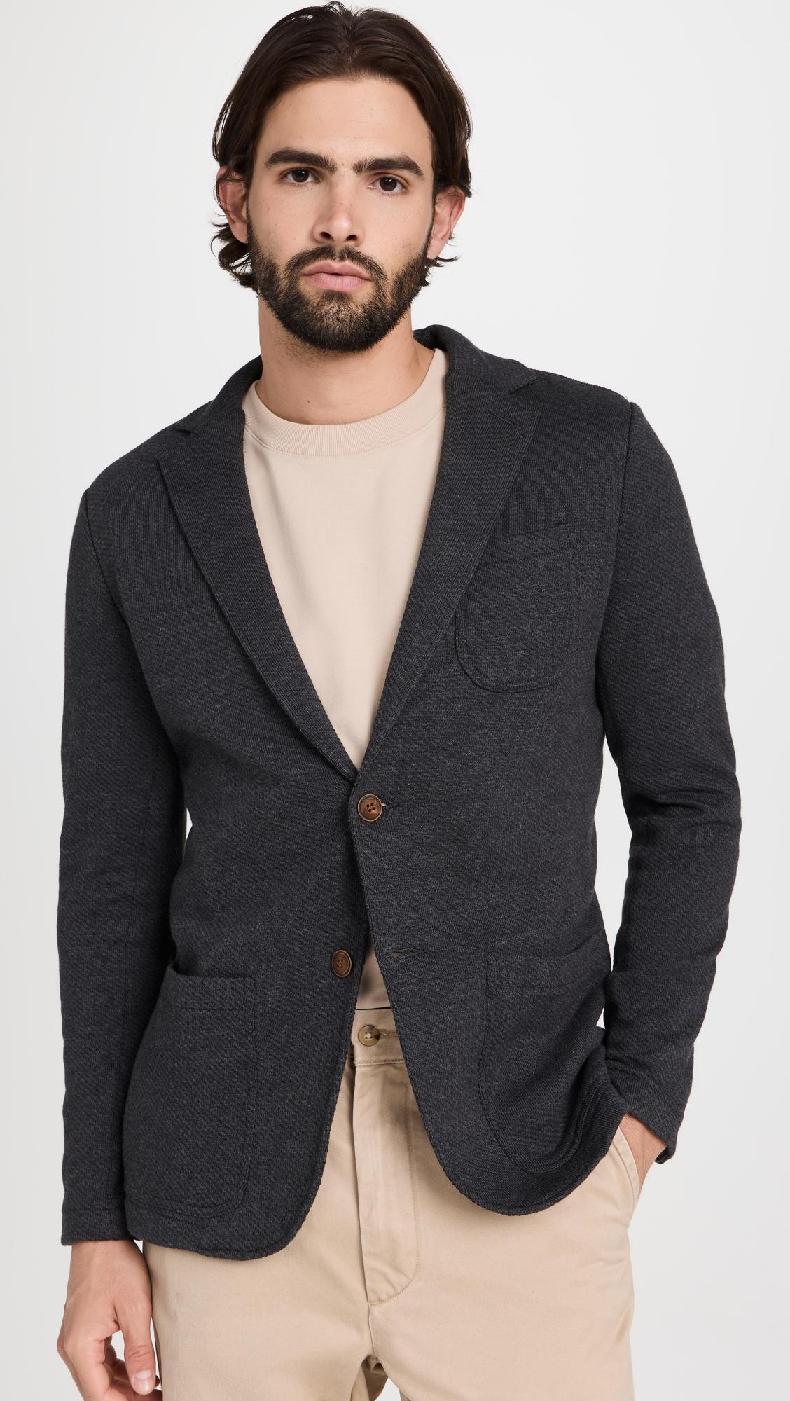 Inlet Knit Blazer by FAHERTY