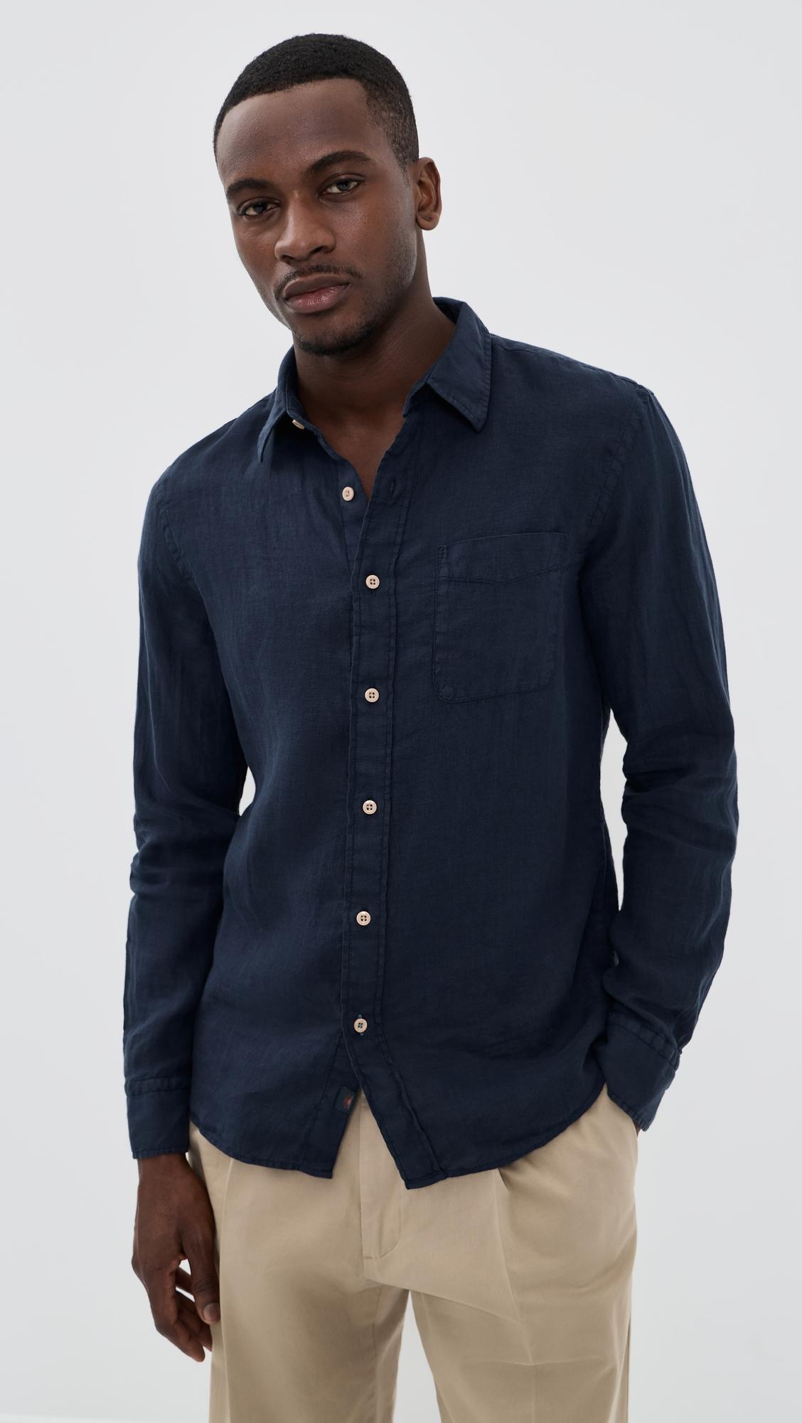 Laguna Linen Shirt by FAHERTY