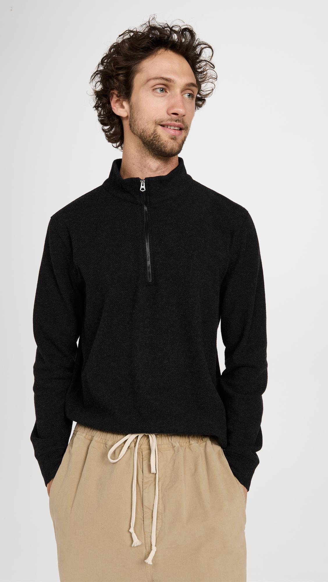 Legend Sweater Quarter Zip Pullover by FAHERTY