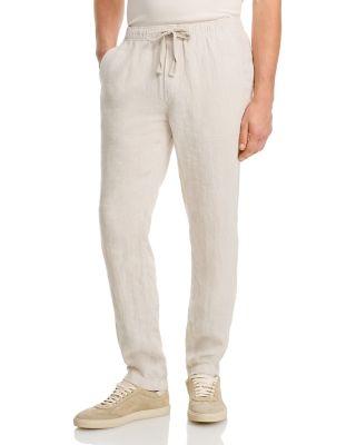Linen Drawstring Pants by FAHERTY