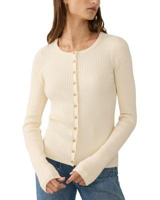 Milo Ribbed Cardigan by FAHERTY