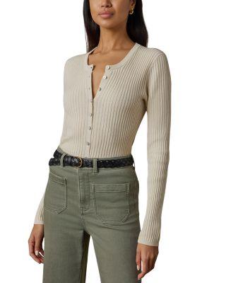 Miramar Crewneck Cardigan by FAHERTY