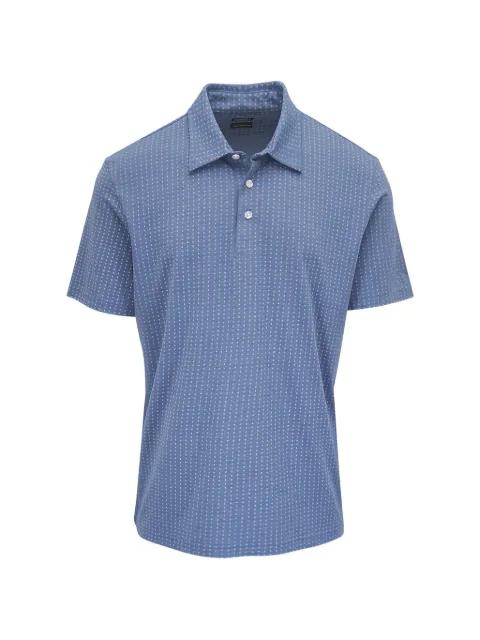 Movement™ dotted polo shirt by FAHERTY