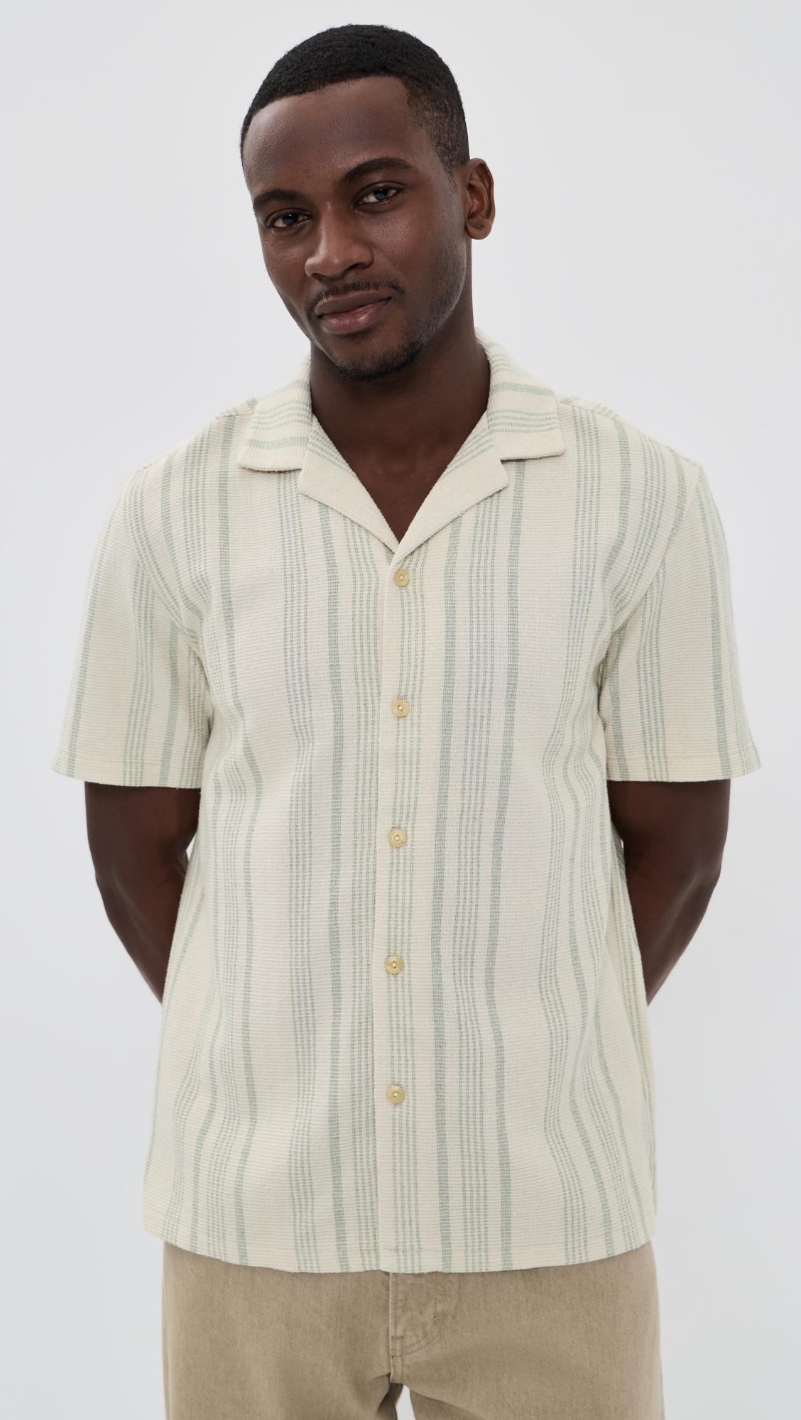 Oasis Knit Camp Shirt by FAHERTY