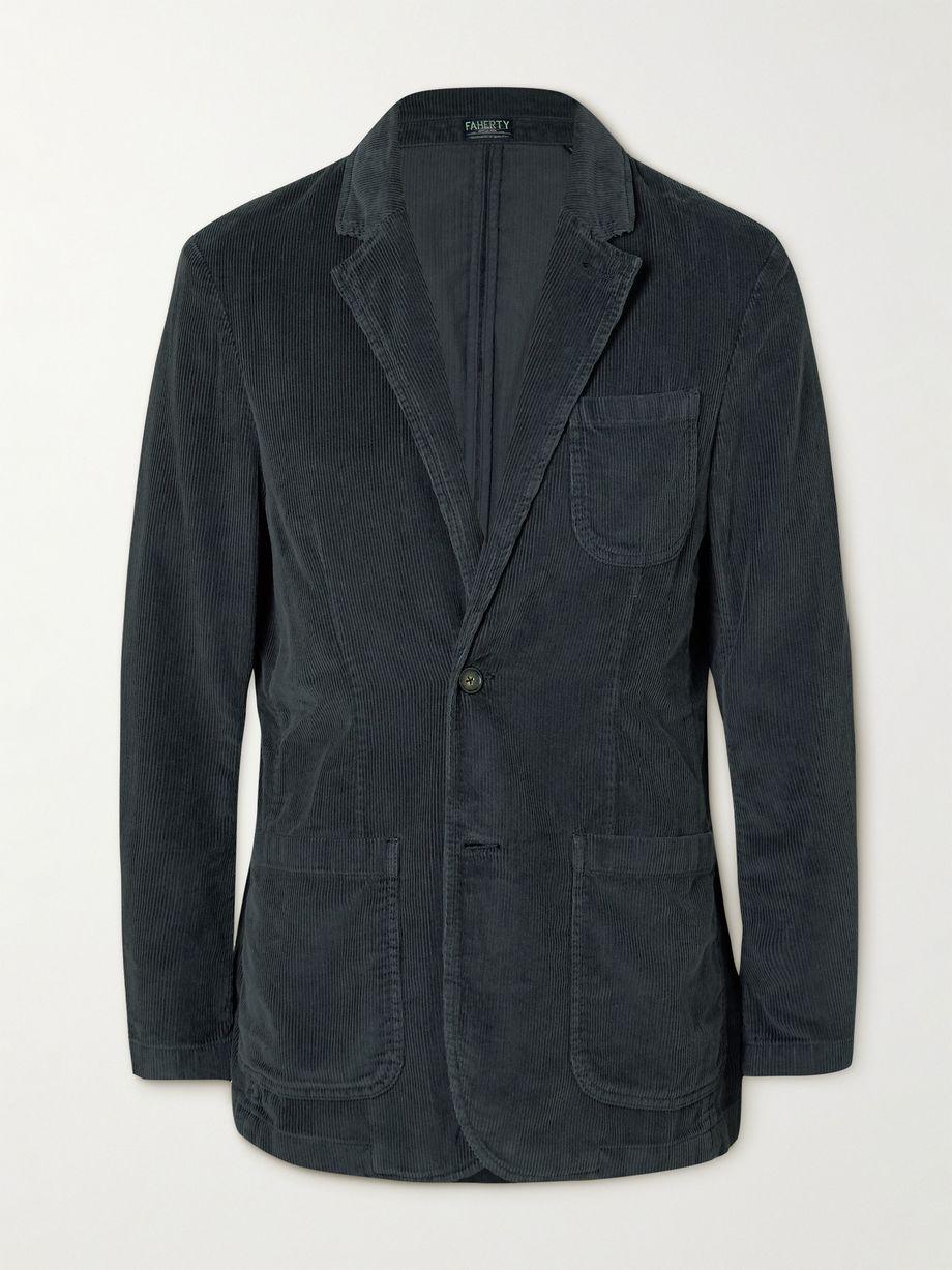Organic Cotton-Blend Corduroy Blazer by FAHERTY