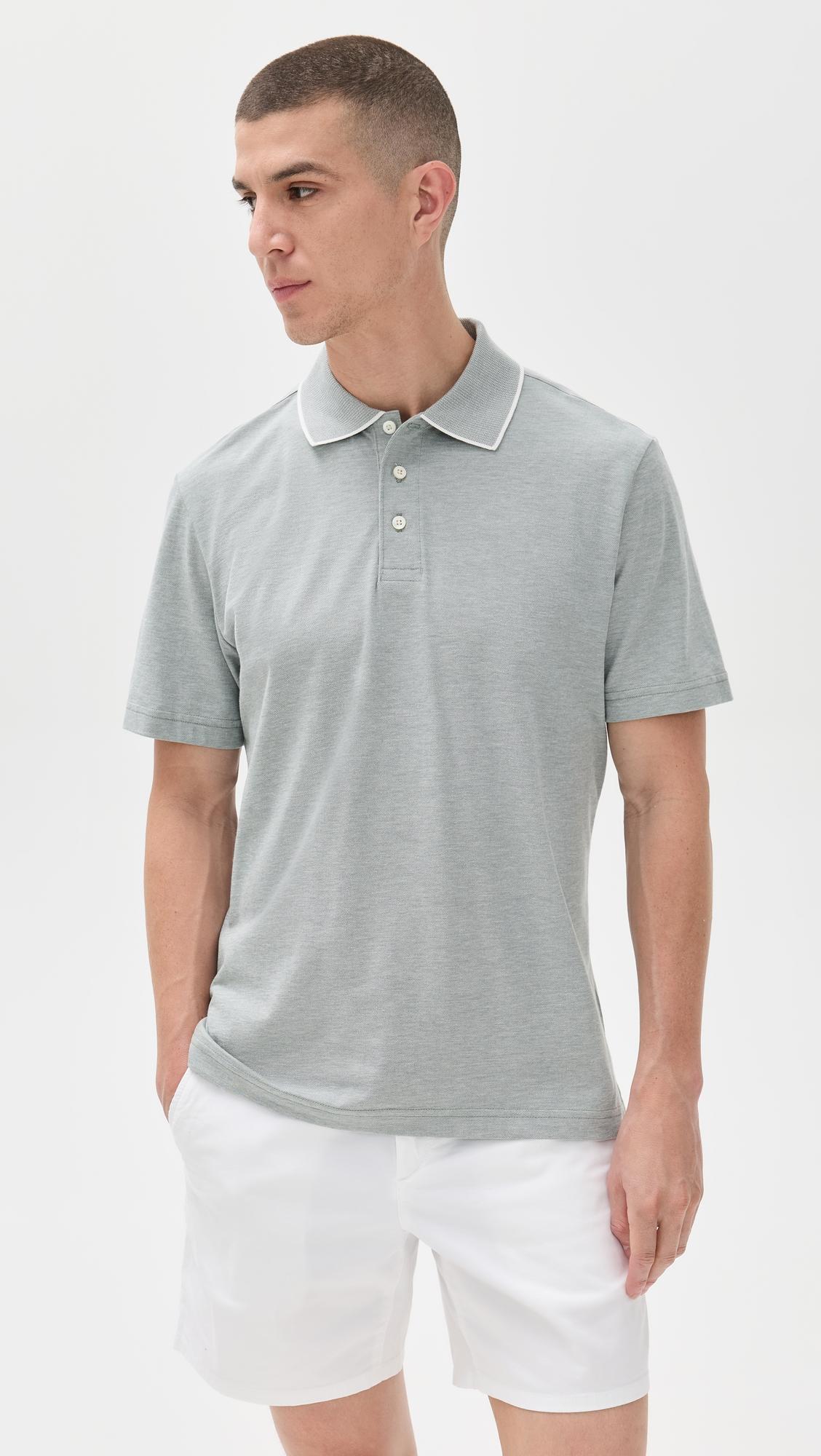Short Sleeve Movement Pique Polo by FAHERTY