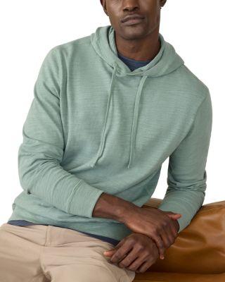 Slub Cotton Hoodie by FAHERTY