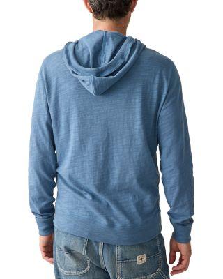 Slub Cotton Hoodie by FAHERTY