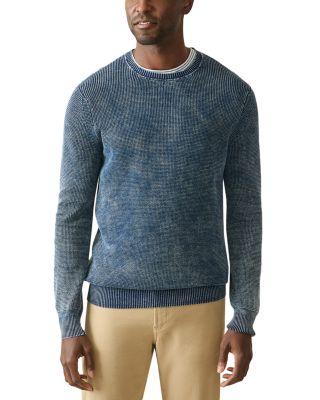 Sunwashed Crewneck Sweater by FAHERTY
