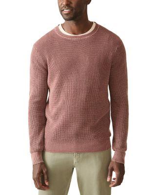 Sunwashed Crewneck Sweater by FAHERTY
