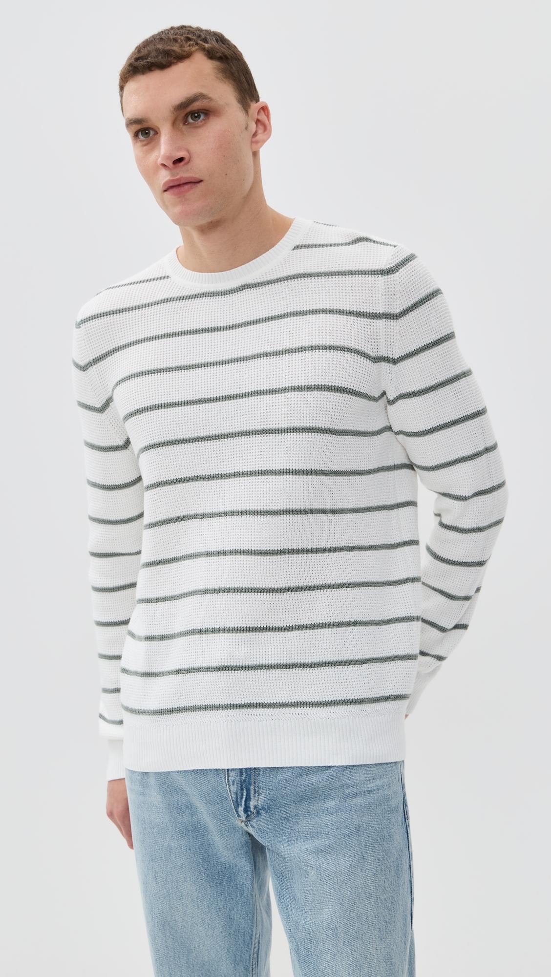 Sunwashed Crewneck Sweater by FAHERTY