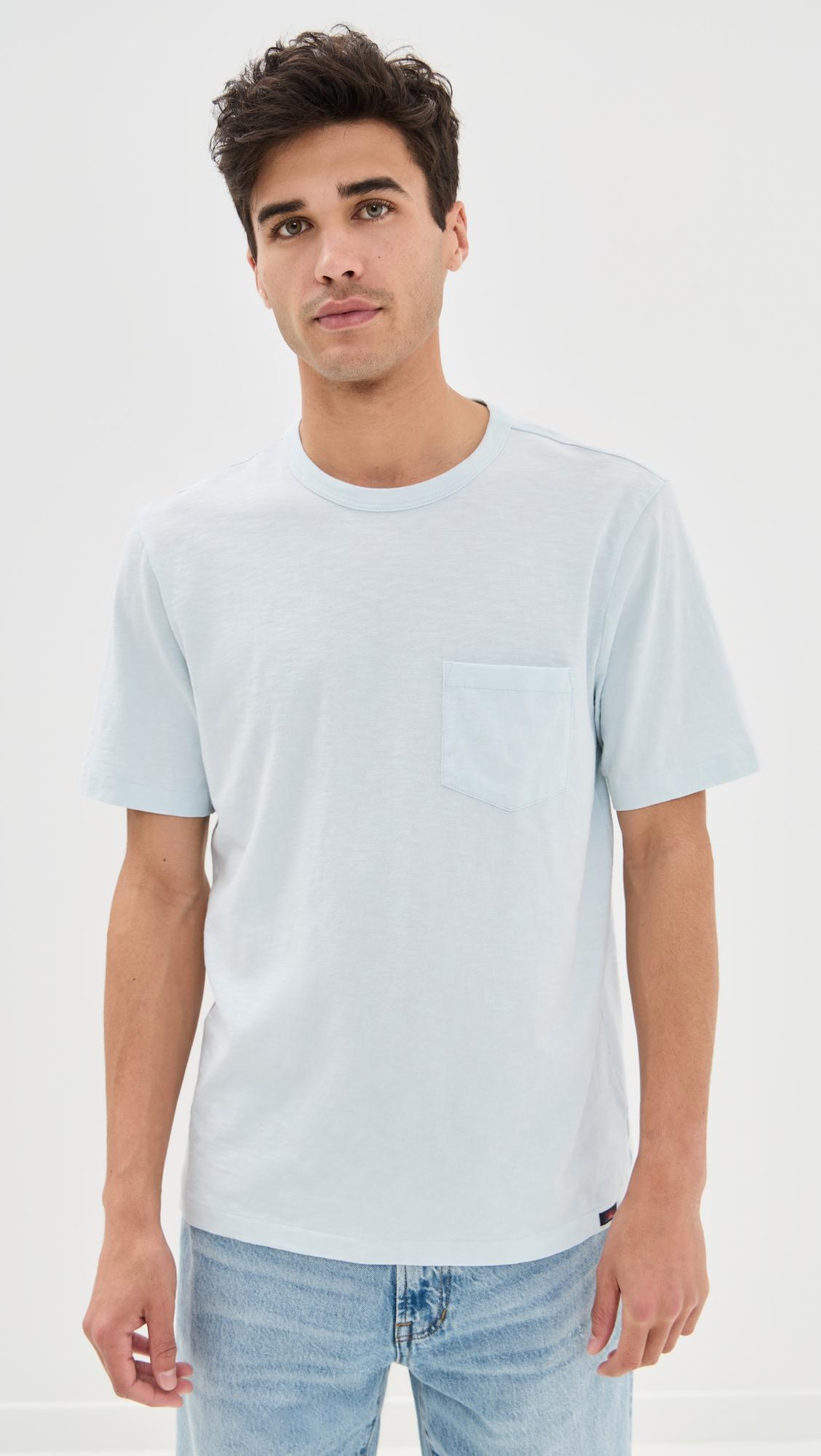 Sunwashed Pocket Tee by FAHERTY