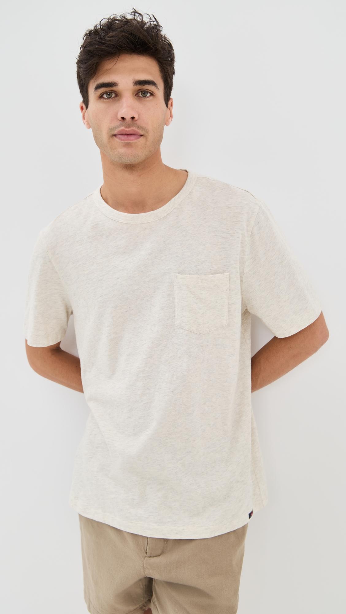 Sunwashed Pocket Tee by FAHERTY