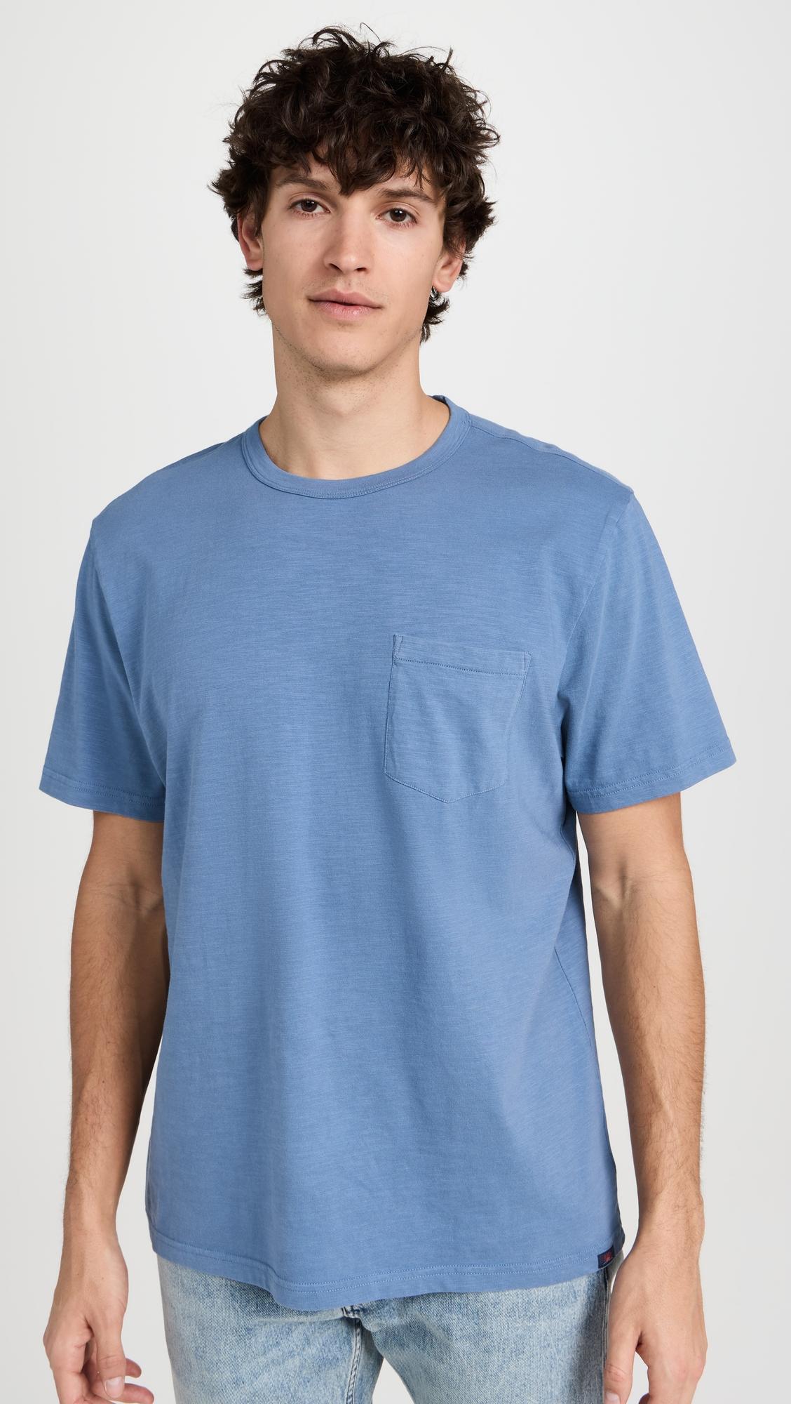 Sunwashed Pocket Tee by FAHERTY