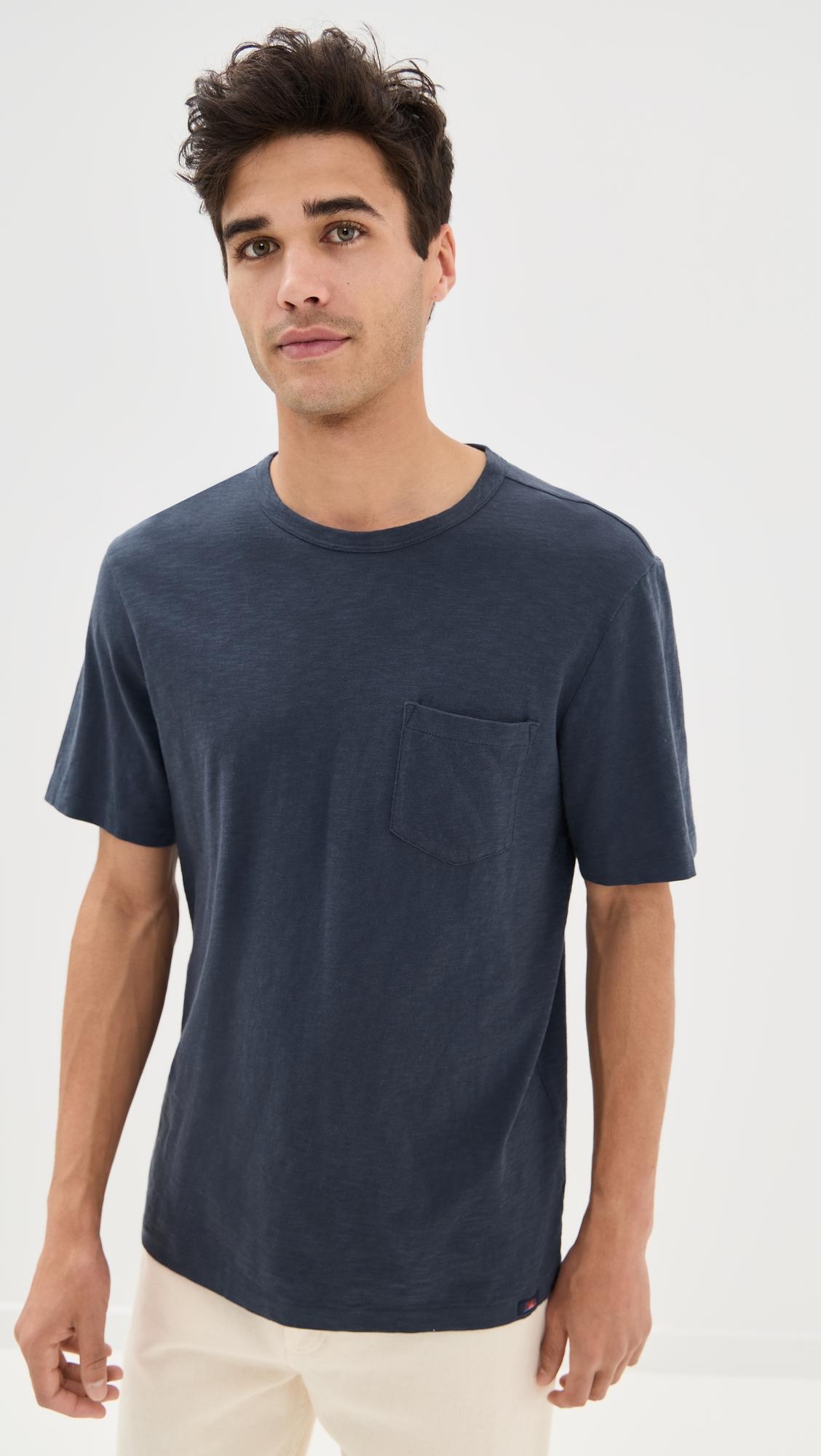 Sunwashed Pocket Tee by FAHERTY