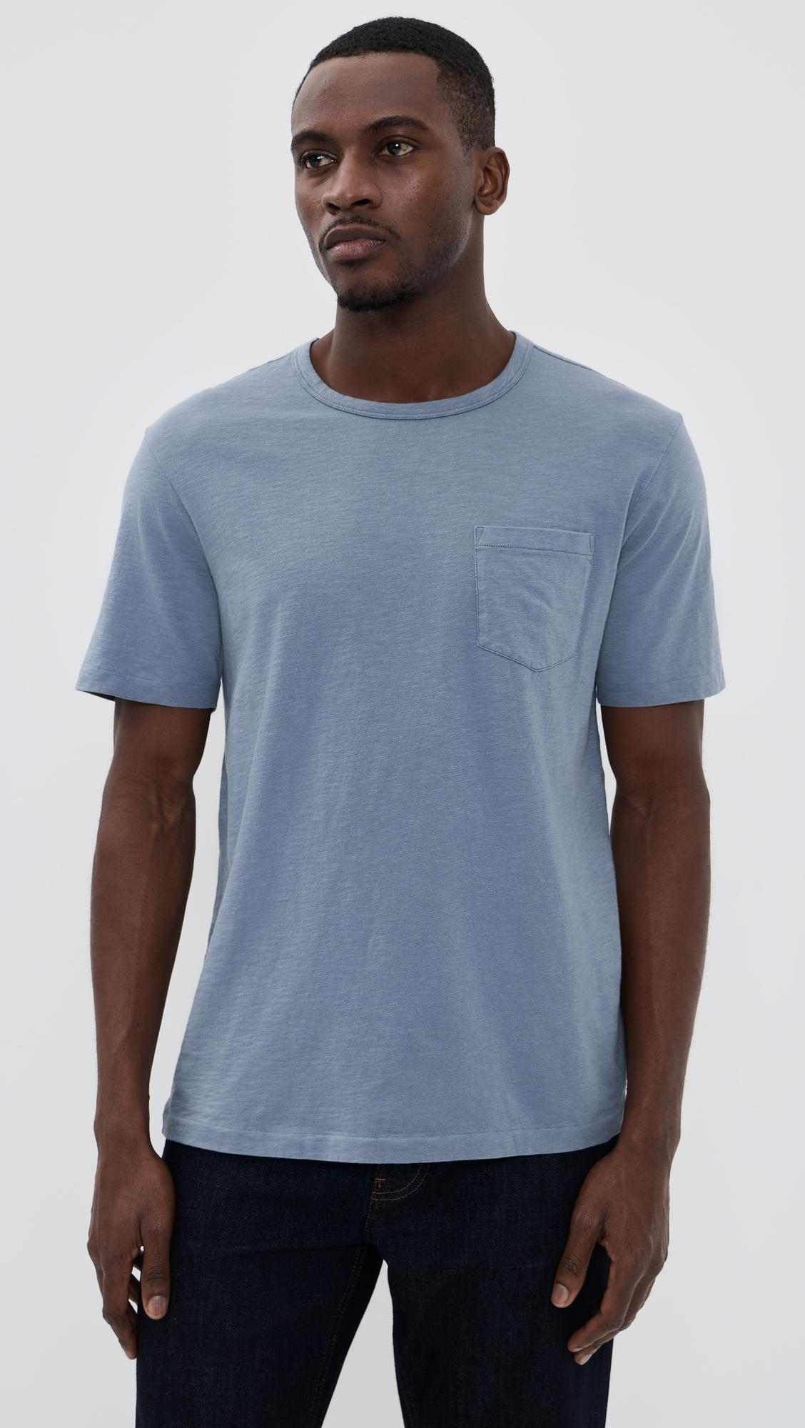 Sunwashed Pocket Tee by FAHERTY