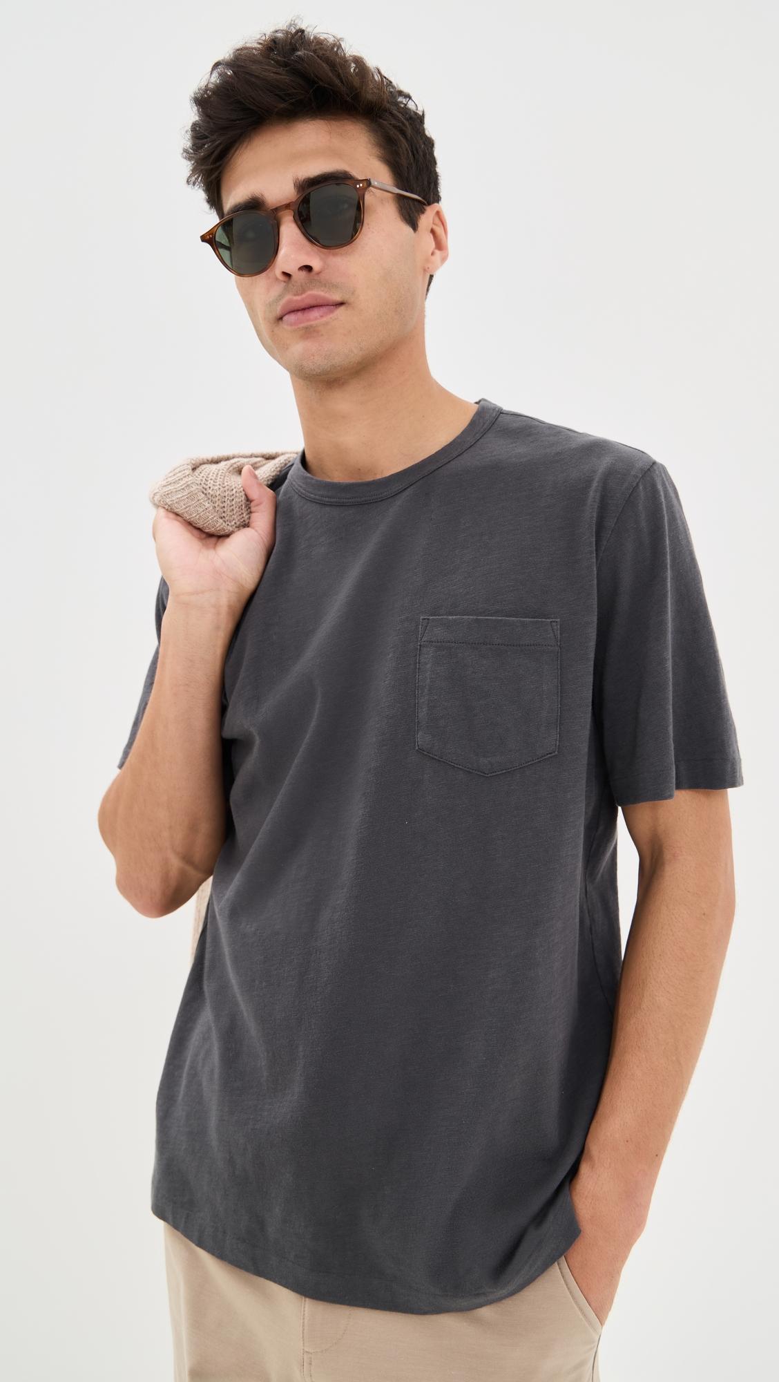 Sunwashed Pocket Tee by FAHERTY