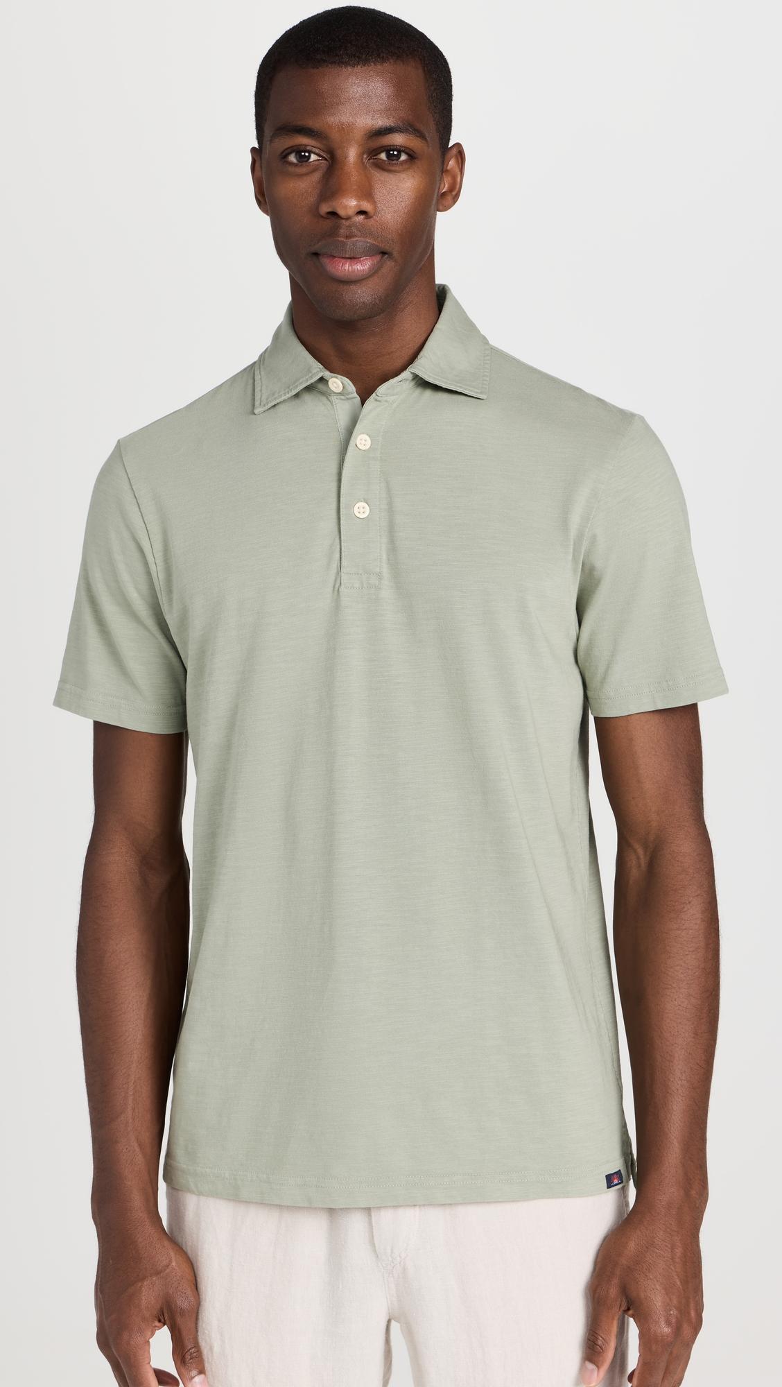 Sunwashed T-Shirt Polo by FAHERTY