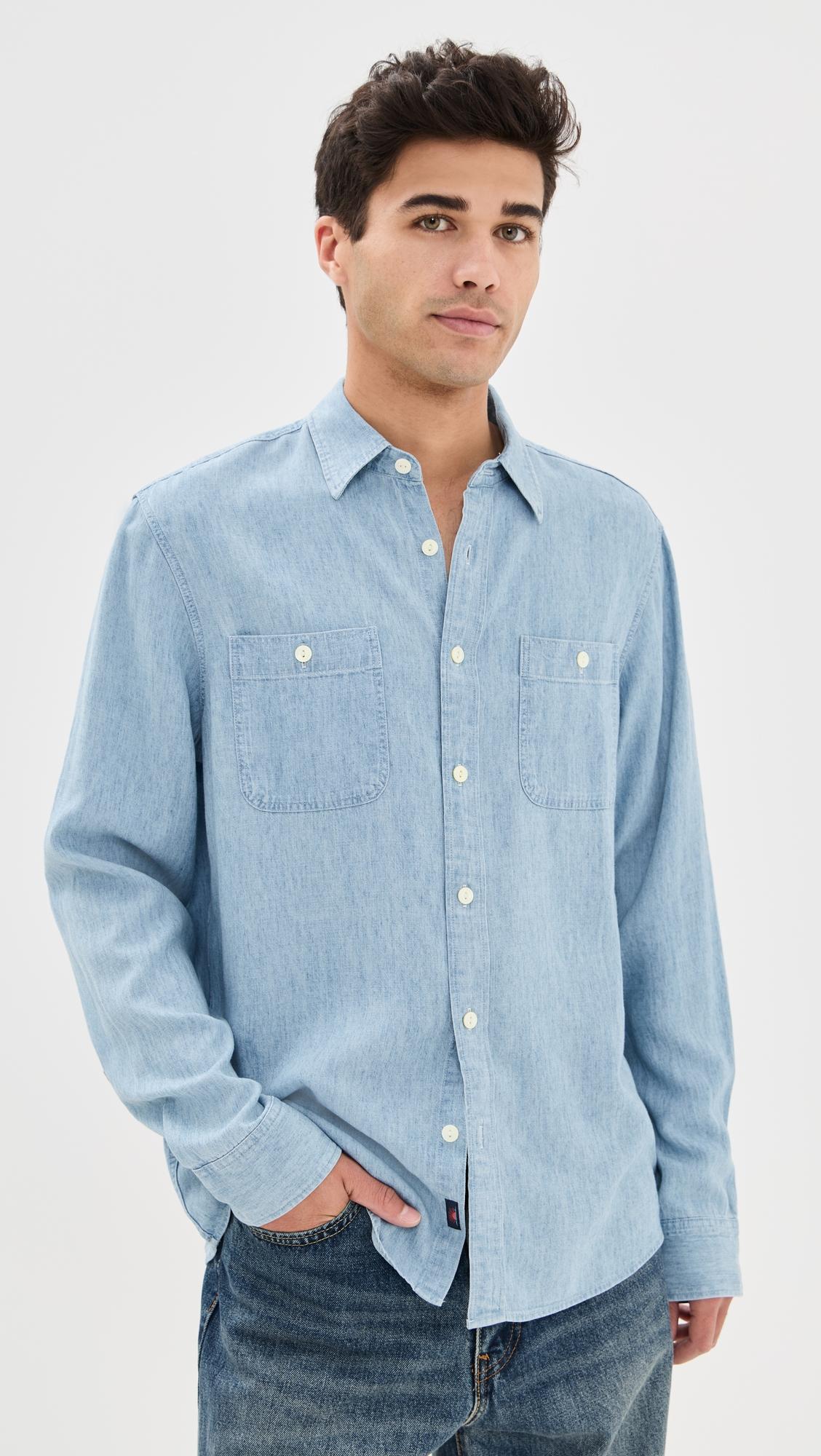 Tried and True Chambray Workshirt by FAHERTY