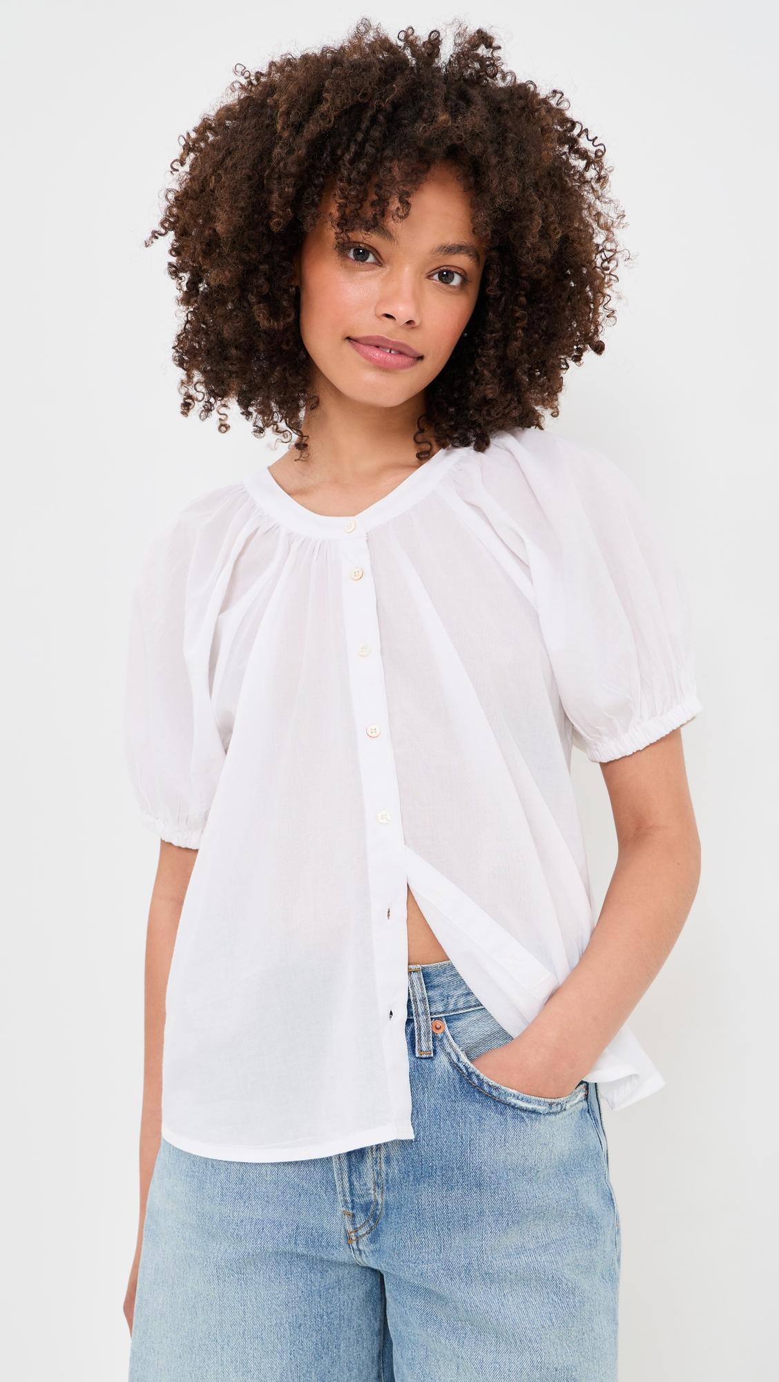 Voile Lettie Top by FAHERTY