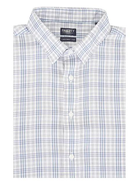 check-pattern shirt by FAHERTY