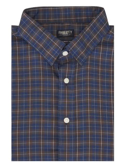 check-pattern shirt by FAHERTY