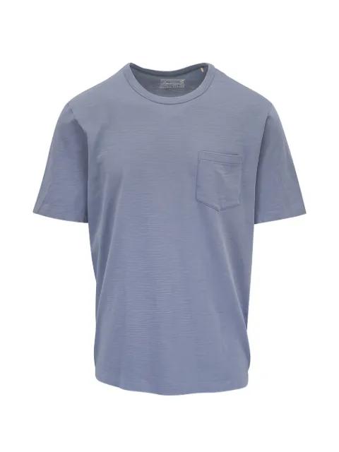 chest-pocket T-shirt by FAHERTY