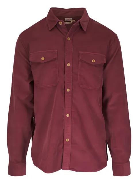 chest-pocket overshirt by FAHERTY