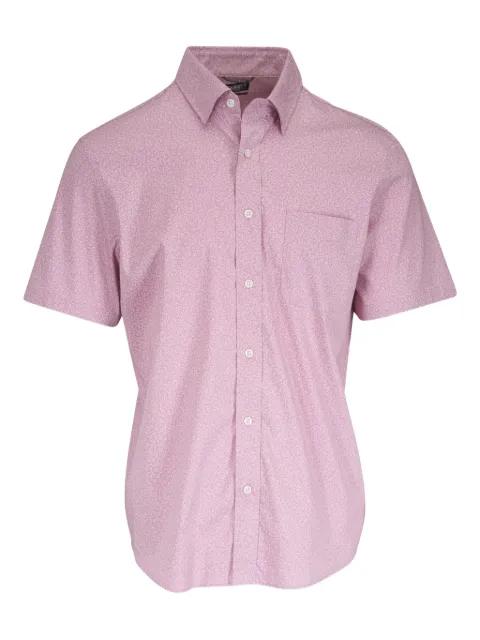 cotton-blend shirt by FAHERTY