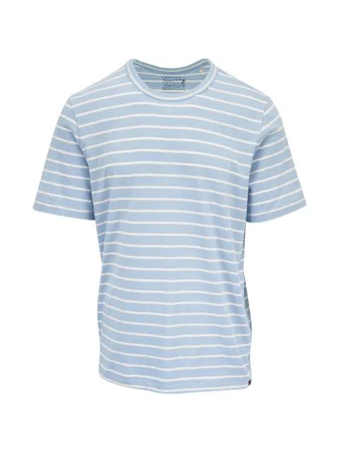 striped knit T-shirt by FAHERTY