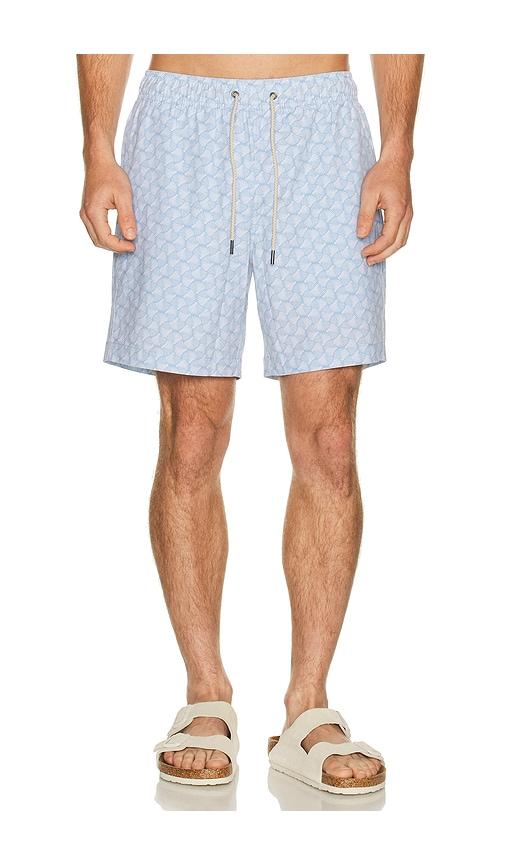 Fair Harbor 7 Bayberry Swim Trunk in Blue by FAIR HARBOR