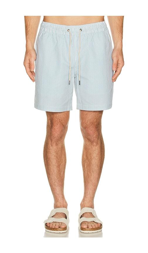 Fair Harbor 7 Bayberry Swim Trunk in Mint by FAIR HARBOR
