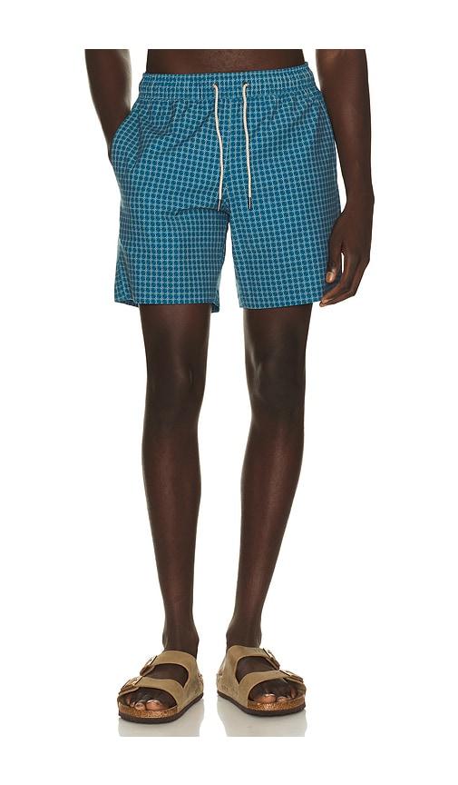 Fair Harbor Bayberry Swim Trunk in Blue by FAIR HARBOR